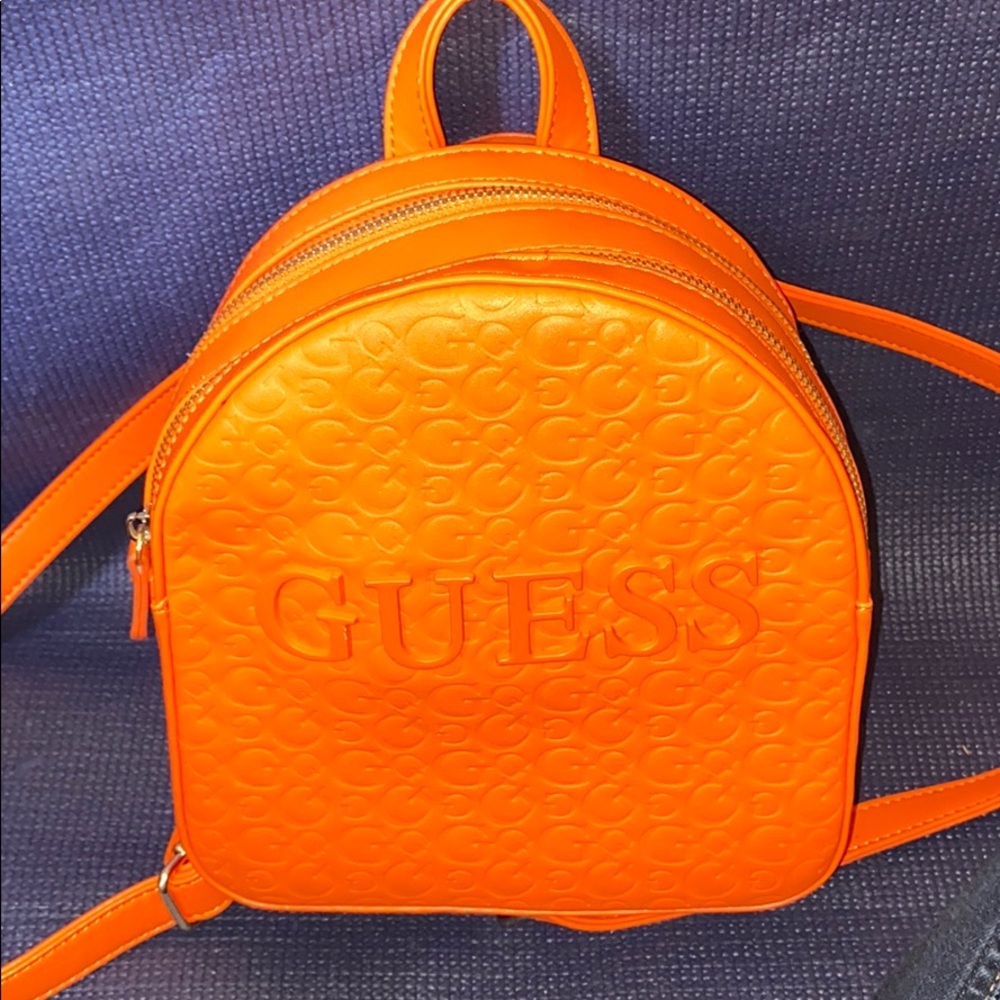 ORANGE GUESS BACKPACK